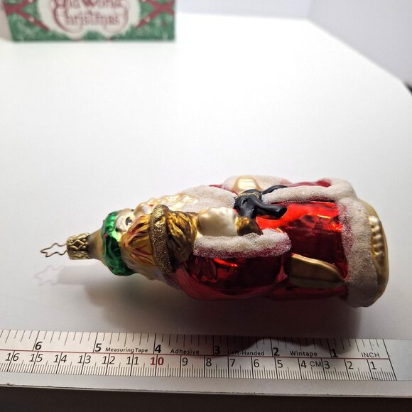 Ghost of Christmas Present Carol Old World Blown Glass Ornament With Box - Picture 3 of 16